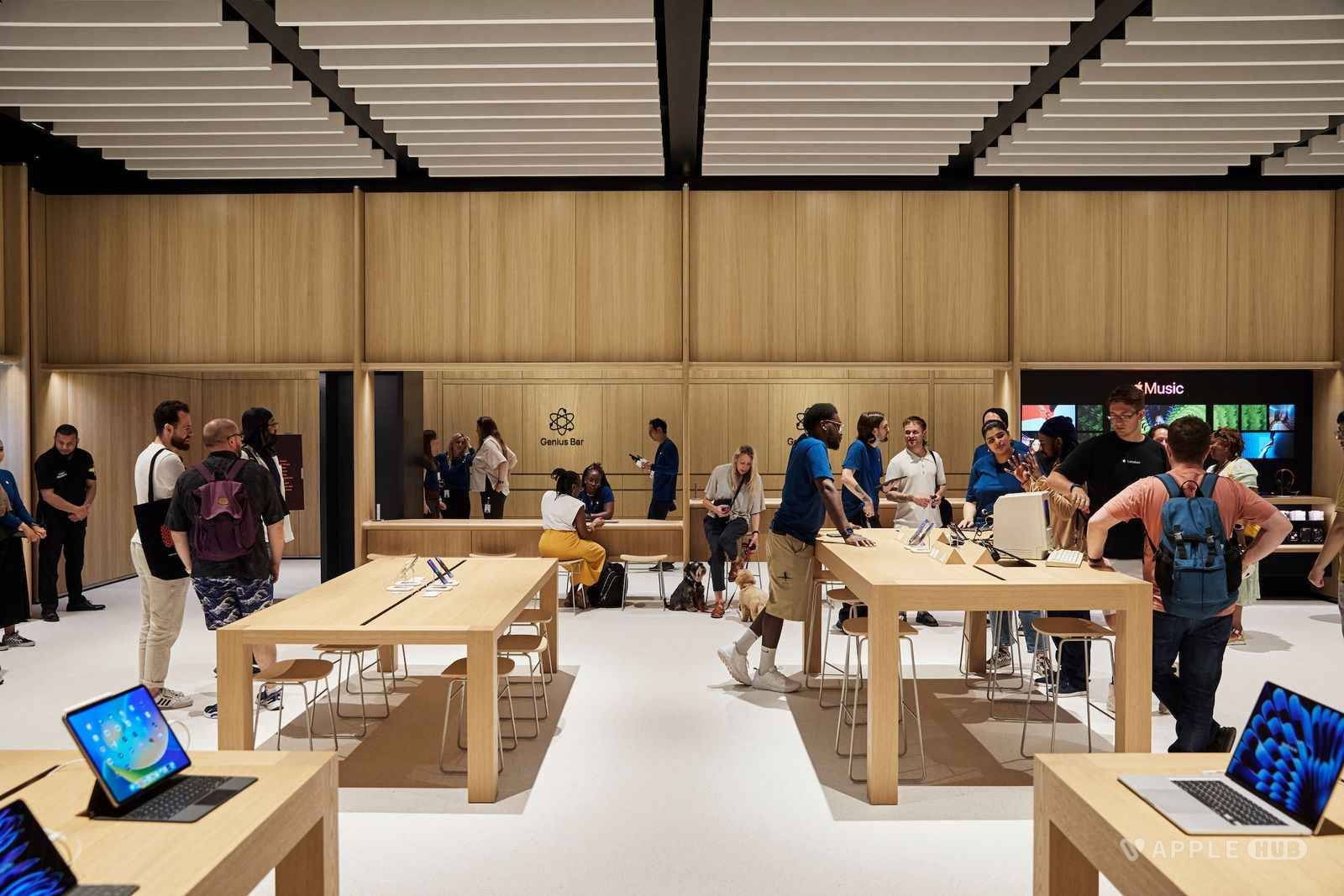苹果今天在伦敦西南部的巴特西开了一家新店 英国第40家-Applehub-心动论坛